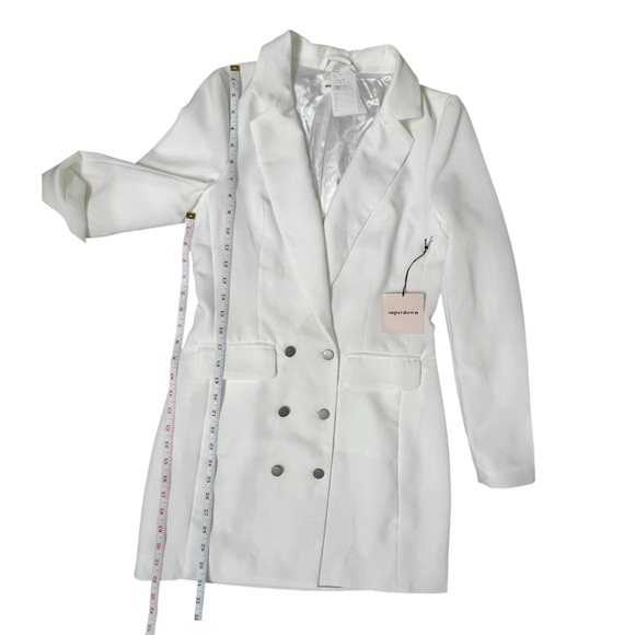 Superdown Cream Madeline Blazer Dress - Picture 13 of 16